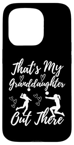 Das ist meine Enkelin da draußen Volleyball Oma Opa Hülle für iPhone 15 Pro Das ist meine Enkelin da draußen Volleyball Oma Opa Hülle für iPhone 15 Pro von Funny That's My Granddaughter Out There Volleyball