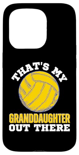 Das ist meine Enkelin da draußen Volleyball Oma Opa Hülle für iPhone 15 Pro Das ist meine Enkelin da draußen Volleyball Oma Opa Hülle für iPhone 15 Pro von Funny That's My Granddaughter Out There Volleyball