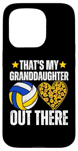 Das ist meine Enkelin da draußen Volleyball Oma Opa Hülle für iPhone 15 Pro Das ist meine Enkelin da draußen Volleyball Oma Opa Hülle für iPhone 15 Pro von Funny That's My Granddaughter Out There Volleyball