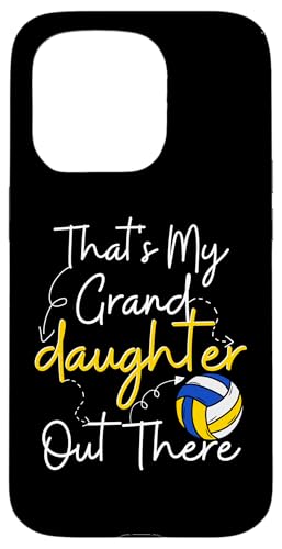 Das ist meine Enkelin da draußen Volleyball Oma Opa Hülle für iPhone 15 Pro Das ist meine Enkelin da draußen Volleyball Oma Opa Hülle für iPhone 15 Pro von Funny That's My Granddaughter Out There Volleyball