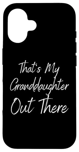 Das ist meine Enkelin da draußen Volleyball Oma Opa Hülle für iPhone 16 Das ist meine Enkelin da draußen Volleyball Oma Opa Hülle für iPhone 16 von Funny That's My Granddaughter Out There Volleyball