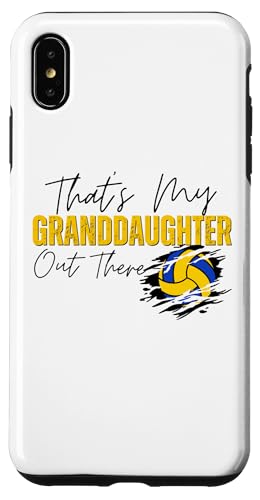 Das ist meine Enkelin da draußen Volleyball Oma Opa Hülle für iPhone XS Max Das ist meine Enkelin da draußen Volleyball Oma Opa Hülle für iPhone XS Max von Funny That's My Granddaughter Out There Volleyball