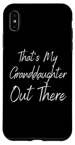 Das ist meine Enkelin da draußen Volleyball Oma Opa Hülle für iPhone XS Max Das ist meine Enkelin da draußen Volleyball Oma Opa Hülle für iPhone XS Max von Funny That's My Granddaughter Out There Volleyball