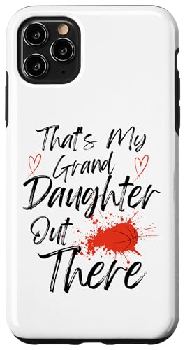 Das ist meine Enkelin da draußen Basketball Oma Opa Hülle für iPhone 11 Pro Max Das ist meine Enkelin da draußen Basketball Oma Opa Hülle für iPhone 11 Pro Max von Funny That's My Granddaughter Out There basketball