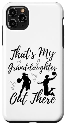 Das ist meine Enkelin da draußen Basketball Oma Opa Hülle für iPhone 11 Pro Max Das ist meine Enkelin da draußen Basketball Oma Opa Hülle für iPhone 11 Pro Max von Funny That's My Granddaughter Out There basketball