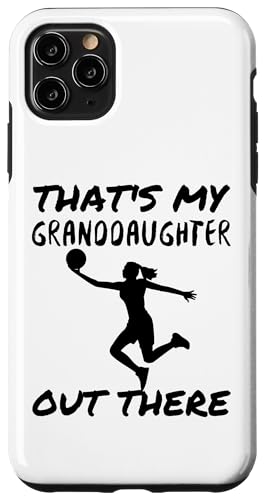 Das ist meine Enkelin da draußen Basketball Oma Opa Hülle für iPhone 11 Pro Max Das ist meine Enkelin da draußen Basketball Oma Opa Hülle für iPhone 11 Pro Max von Funny That's My Granddaughter Out There basketball