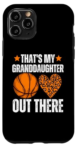 Das ist meine Enkelin da draußen Basketball Oma Opa Hülle für iPhone 11 Pro von Funny That's My Granddaughter Out There basketball