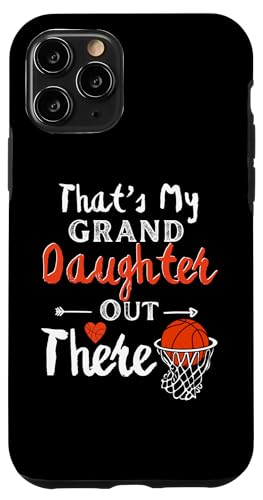 Das ist meine Enkelin da draußen Basketball Oma Opa Hülle für iPhone 11 Pro Das ist meine Enkelin da draußen Basketball Oma Opa Hülle für iPhone 11 Pro von Funny That's My Granddaughter Out There basketball