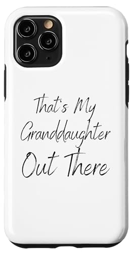 Das ist meine Enkelin da draußen Basketball Oma Opa Hülle für iPhone 11 Pro Das ist meine Enkelin da draußen Basketball Oma Opa Hülle für iPhone 11 Pro von Funny That's My Granddaughter Out There basketball