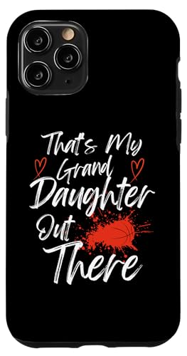 Das ist meine Enkelin da draußen Basketball Oma Opa Hülle für iPhone 11 Pro Das ist meine Enkelin da draußen Basketball Oma Opa Hülle für iPhone 11 Pro von Funny That's My Granddaughter Out There basketball