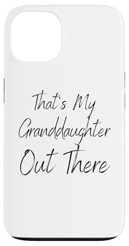 Das ist meine Enkelin da draußen Basketball Oma Opa Hülle für iPhone 13 Das ist meine Enkelin da draußen Basketball Oma Opa Hülle für iPhone 13 von Funny That's My Granddaughter Out There basketball