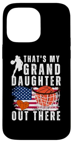 Das ist meine Enkelin da draußen Basketball Oma Opa Hülle für iPhone 14 Pro Max Das ist meine Enkelin da draußen Basketball Oma Opa Hülle für iPhone 14 Pro Max von Funny That's My Granddaughter Out There basketball