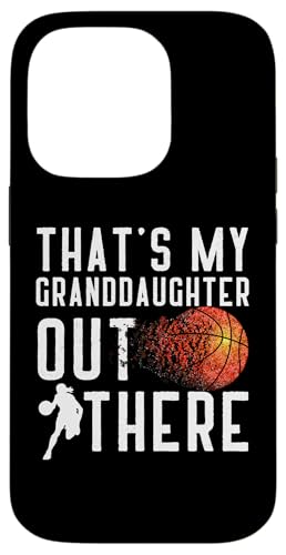 Das ist meine Enkelin da draußen Basketball Oma Opa Hülle für iPhone 14 Pro Das ist meine Enkelin da draußen Basketball Oma Opa Hülle für iPhone 14 Pro von Funny That's My Granddaughter Out There basketball