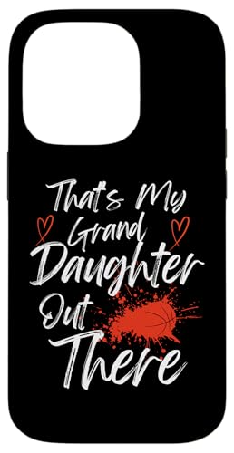 Das ist meine Enkelin da draußen Basketball Oma Opa Hülle für iPhone 14 Pro Das ist meine Enkelin da draußen Basketball Oma Opa Hülle für iPhone 14 Pro von Funny That's My Granddaughter Out There basketball
