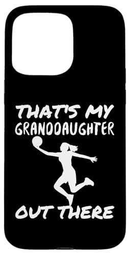 Das ist meine Enkelin da draußen Basketball Oma Opa Hülle für iPhone 15 Pro Max Das ist meine Enkelin da draußen Basketball Oma Opa Hülle für iPhone 15 Pro Max von Funny That's My Granddaughter Out There basketball