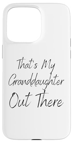 Das ist meine Enkelin da draußen Basketball Oma Opa Hülle für iPhone 15 Pro Max Das ist meine Enkelin da draußen Basketball Oma Opa Hülle für iPhone 15 Pro Max von Funny That's My Granddaughter Out There basketball