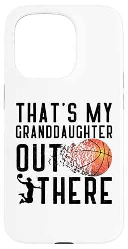 Das ist meine Enkelin da draußen Basketball Oma Opa Hülle für iPhone 15 Pro Das ist meine Enkelin da draußen Basketball Oma Opa Hülle für iPhone 15 Pro von Funny That's My Granddaughter Out There basketball