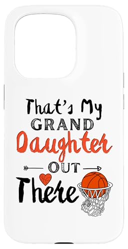 Das ist meine Enkelin da draußen Basketball Oma Opa Hülle für iPhone 15 Pro Das ist meine Enkelin da draußen Basketball Oma Opa Hülle für iPhone 15 Pro von Funny That's My Granddaughter Out There basketball