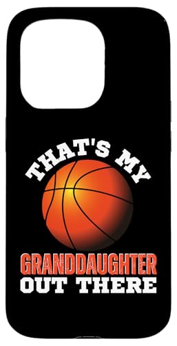Das ist meine Enkelin da draußen Basketball Oma Opa Hülle für iPhone 15 Pro Das ist meine Enkelin da draußen Basketball Oma Opa Hülle für iPhone 15 Pro von Funny That's My Granddaughter Out There basketball