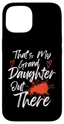 Das ist meine Enkelin da draußen Basketball Oma Opa Hülle für iPhone 15 Das ist meine Enkelin da draußen Basketball Oma Opa Hülle für iPhone 15 von Funny That's My Granddaughter Out There basketball