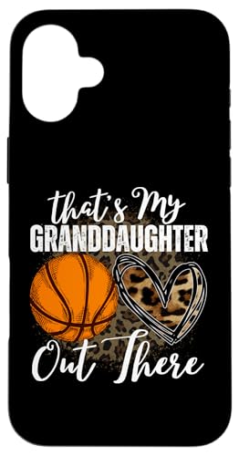 Das ist meine Enkelin da draußen Basketball Oma Opa Hülle für iPhone 16 Plus Das ist meine Enkelin da draußen Basketball Oma Opa Hülle für iPhone 16 Plus von Funny That's My Granddaughter Out There basketball