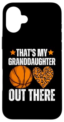 Das ist meine Enkelin da draußen Basketball Oma Opa Hülle für iPhone 16 Plus Das ist meine Enkelin da draußen Basketball Oma Opa Hülle für iPhone 16 Plus von Funny That's My Granddaughter Out There basketball