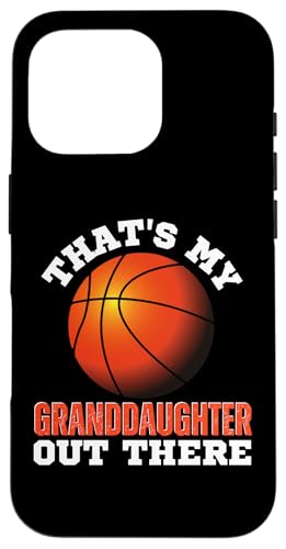 Das ist meine Enkelin da draußen Basketball Oma Opa Hülle für iPhone 16 Pro Das ist meine Enkelin da draußen Basketball Oma Opa Hülle für iPhone 16 Pro von Funny That's My Granddaughter Out There basketball