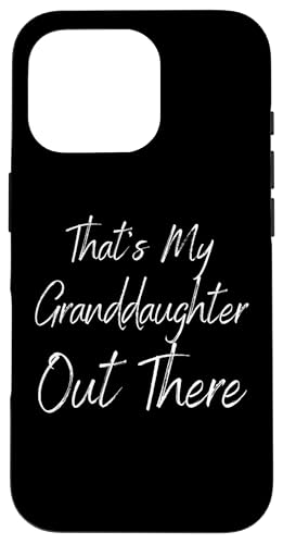 Das ist meine Enkelin da draußen Basketball Oma Opa Hülle für iPhone 16 Pro Das ist meine Enkelin da draußen Basketball Oma Opa Hülle für iPhone 16 Pro von Funny That's My Granddaughter Out There basketball