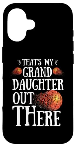 Das ist meine Enkelin da draußen Basketball Oma Opa Hülle für iPhone 16 Das ist meine Enkelin da draußen Basketball Oma Opa Hülle für iPhone 16 von Funny That's My Granddaughter Out There basketball