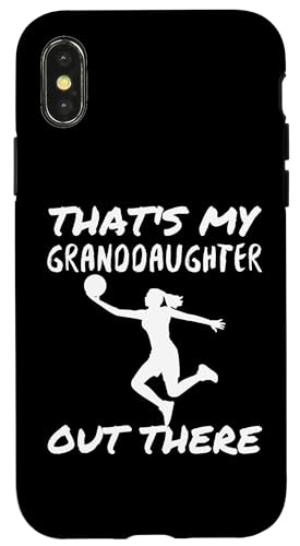 Das ist meine Enkelin da draußen Basketball Oma Opa Hülle für iPhone X/XS Das ist meine Enkelin da draußen Basketball Oma Opa Hülle für iPhone X/XS von Funny That's My Granddaughter Out There basketball