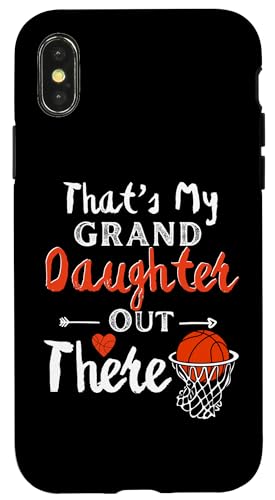 Das ist meine Enkelin da draußen Basketball Oma Opa Hülle für iPhone X/XS Das ist meine Enkelin da draußen Basketball Oma Opa Hülle für iPhone X/XS von Funny That's My Granddaughter Out There basketball