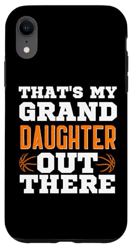 Das ist meine Enkelin da draußen Basketball Oma Opa Hülle für iPhone XR Das ist meine Enkelin da draußen Basketball Oma Opa Hülle für iPhone XR von Funny That's My Granddaughter Out There basketball