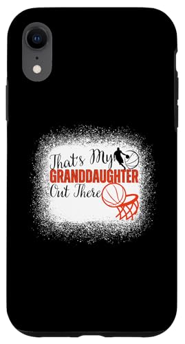 Das ist meine Enkelin da draußen Basketball Oma Opa Hülle für iPhone XR Das ist meine Enkelin da draußen Basketball Oma Opa Hülle für iPhone XR von Funny That's My Granddaughter Out There basketball
