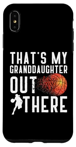 Das ist meine Enkelin da draußen Basketball Oma Opa Hülle für iPhone XS Max Das ist meine Enkelin da draußen Basketball Oma Opa Hülle für iPhone XS Max von Funny That's My Granddaughter Out There basketball