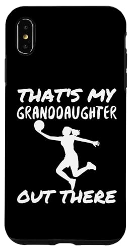 Das ist meine Enkelin da draußen Basketball Oma Opa Hülle für iPhone XS Max Das ist meine Enkelin da draußen Basketball Oma Opa Hülle für iPhone XS Max von Funny That's My Granddaughter Out There basketball