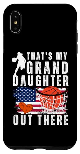 Das ist meine Enkelin da draußen Basketball Oma Opa Hülle für iPhone XS Max Das ist meine Enkelin da draußen Basketball Oma Opa Hülle für iPhone XS Max von Funny That's My Granddaughter Out There basketball