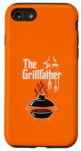 Der Grillfather BBQ Grill & Smoker | Barbecue Chef Hülle für iPhone SE (2020) / 7 / 8 von Funny The Grillfather BBQ Grill & Smoker