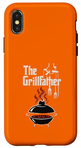 Der Grillfather BBQ Grill & Smoker | Barbecue Chef Hülle für iPhone X/XS von Funny The Grillfather BBQ Grill & Smoker