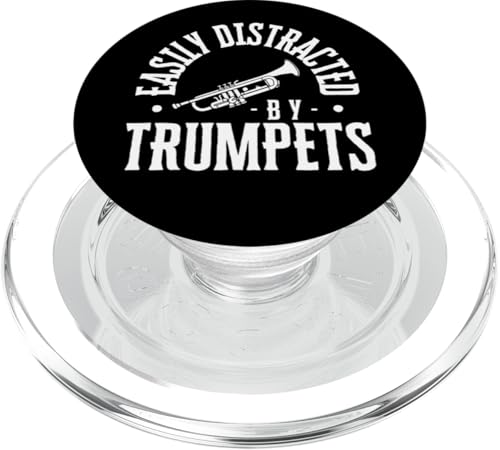 Lässt sich leicht von Trompeten ablenken, lustiger Trompeter PopSockets PopGrip für MagSafe Lässt sich leicht von Trompeten ablenken, lustiger Trompeter PopSockets PopGrip für MagSafe von Funny Trumpet Accessories & Designs For Trumpeter