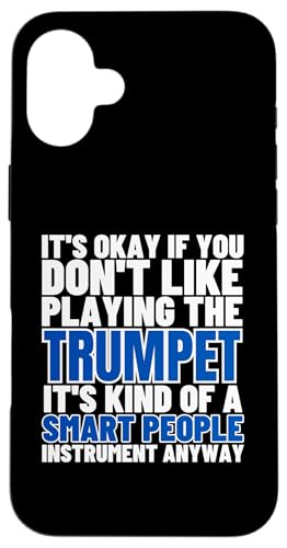 Trompete ist für kluge Leute lustiger Trompeter Hülle für iPhone 16 Plus Trompete ist für kluge Leute lustiger Trompeter Hülle für iPhone 16 Plus von Funny Trumpet Accessories & Designs For Trumpeter