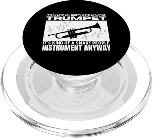 Trompete ist für kluge Leute lustiger Trompeter PopSockets PopGrip für MagSafe Trompete ist für kluge Leute lustiger Trompeter PopSockets PopGrip für MagSafe von Funny Trumpet Accessories & Designs For Trumpeter