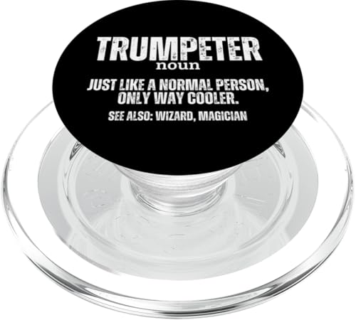 Trompeter Definition Trompete Stolzer Lustiger Trompetenspieler PopSockets PopGrip für MagSafe Trompeter Definition Trompete Stolzer Lustiger Trompetenspieler PopSockets PopGrip für MagSafe von Funny Trumpet Accessories & Designs For Trumpeter