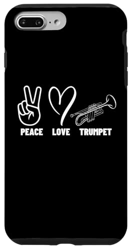 Trompeter Frieden Liebe Trompete Stolz Männer Frauen Trompetenspieler Hülle für iPhone 7 Plus/8 Plus Trompeter Frieden Liebe Trompete Stolz Männer Frauen Trompetenspieler Hülle für iPhone 7 Plus/8 Plus von Funny Trumpet Accessories & Designs For Trumpeter