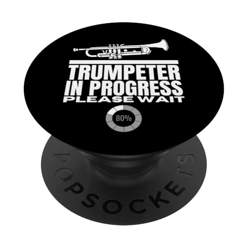 Trompeter in Progress Loading Funny Trompete PopSockets Klebender PopGrip von Funny Trumpet Accessories & Designs For Trumpeter