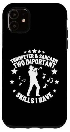 Trompeter und Sarkasmus lustiger Trompetenspieler Hülle für iPhone 11 von Funny Trumpet Accessories & Designs For Trumpeter