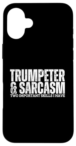 Trompeter und Sarkasmus lustiger Trompetenspieler Hülle für iPhone 16 Plus Trompeter und Sarkasmus lustiger Trompetenspieler Hülle für iPhone 16 Plus von Funny Trumpet Accessories & Designs For Trumpeter