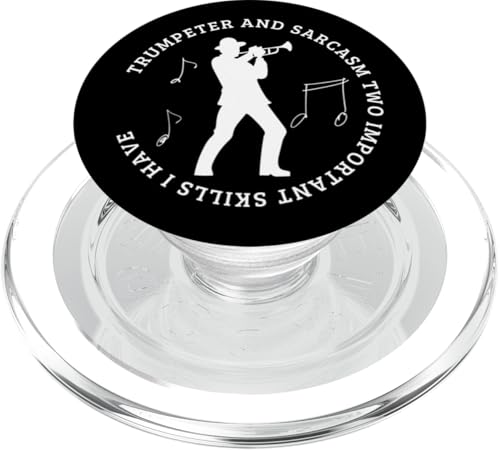 Trompeter und Sarkasmus lustiger Trompetenspieler PopSockets PopGrip für MagSafe Trompeter und Sarkasmus lustiger Trompetenspieler PopSockets PopGrip für MagSafe von Funny Trumpet Accessories & Designs For Trumpeter