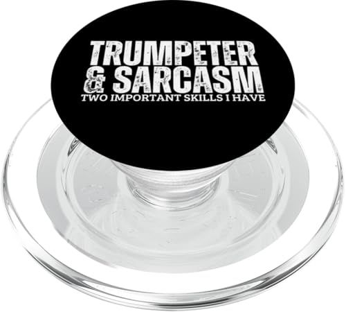 Trompeter und Sarkasmus lustiger Trompetenspieler PopSockets PopGrip für MagSafe von Funny Trumpet Accessories & Designs For Trumpeter