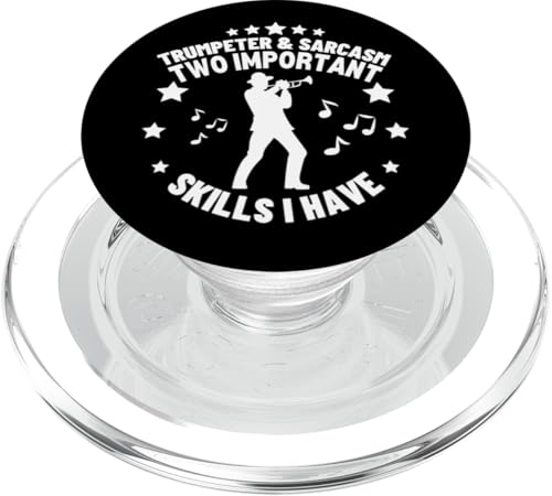 Trompeter und Sarkasmus lustiger Trompetenspieler PopSockets PopGrip für MagSafe Trompeter und Sarkasmus lustiger Trompetenspieler PopSockets PopGrip für MagSafe von Funny Trumpet Accessories & Designs For Trumpeter