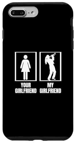 Your Girlfriend My Girlfriend Trompete Funny Trompeter Hülle für iPhone 7 Plus/8 Plus Your Girlfriend My Girlfriend Trompete Funny Trompeter Hülle für iPhone 7 Plus/8 Plus von Funny Trumpet Accessories & Designs For Trumpeter